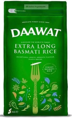 DAAWAT EX LONG BASMATI 5 KG