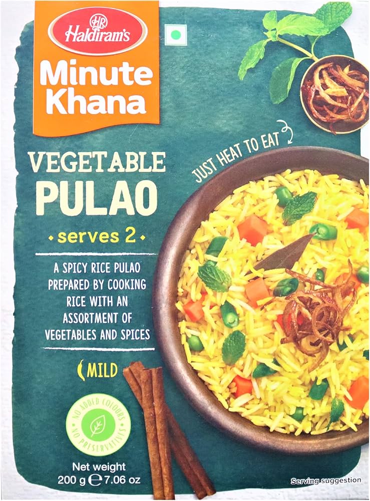 HALDIRAM VEGETABLE PULAO 200G