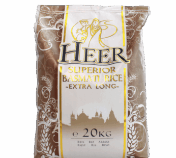 HEER BASMATI EXTRA LONG 2O KG