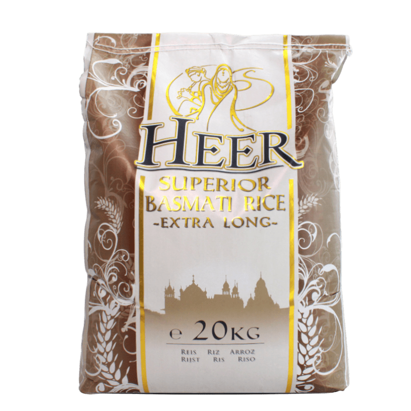 HEER BASMATI EXTRA LONG 2O KG