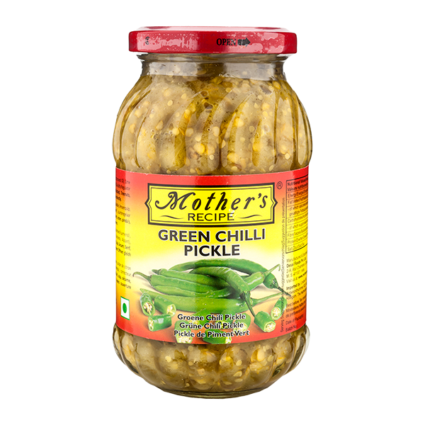 MOTHERS GREEN CHILLI PICKLE 500G