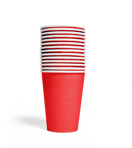 PARTY RED CUPS 25 PCS