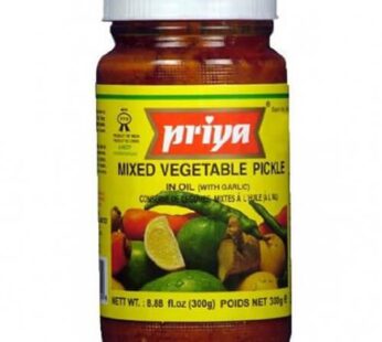 PRIYA MIX VEGETABLE PICKLE 300G