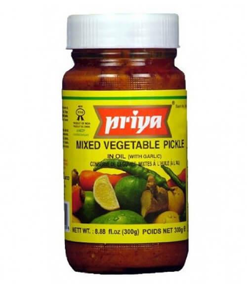 PRIYA MIX VEGETABLE PICKLE 300G