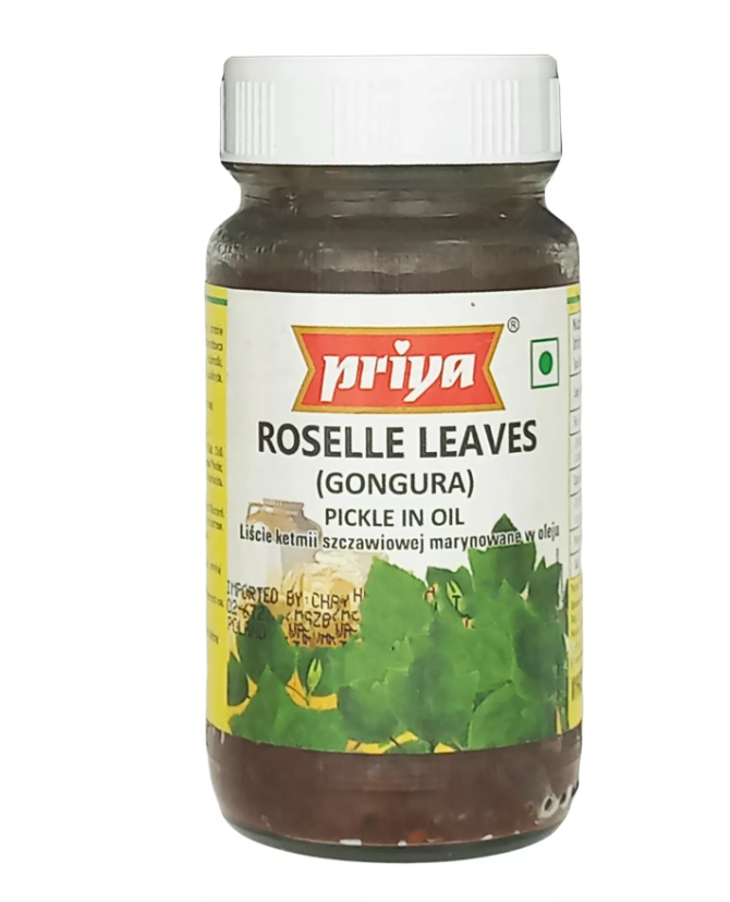 PRIYA ROSELLE LEAVES PICKLE 300G