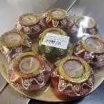 ROUND PLATE DIYA 8PCS