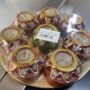 ROUND PLATE DIYA 8PCS