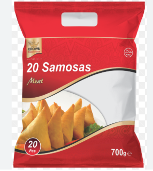 CROWN SAMOSA MEAT 20 PCS