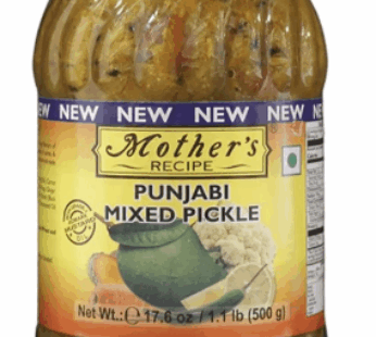 MOTHERS PUNJABI MIXED PICKLE 500G