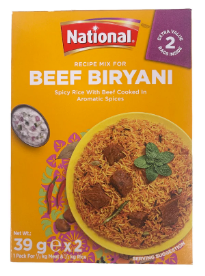 NATIONAL BEEF BIRYANI 39GX2
