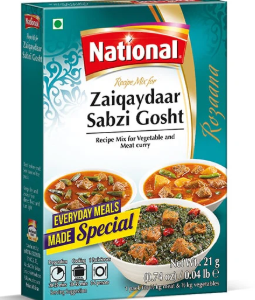 NATIONAL ZAIQAYDAAR SABZI GOSHT 21G
