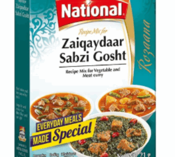 NATIONAL ZAIQAYDAAR SABZI GOSHT 21G