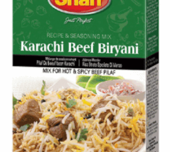 SHAN KARACHI BEEF BIRYANI MASALA 60G