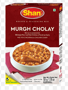 SHAN MURGH CHOLAY MASALA 50G