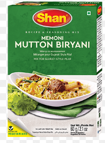 SHAN MUTTON BIRYANI MASALA 60G
