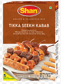SHAN TIKKA SEEKH KABAB 50G