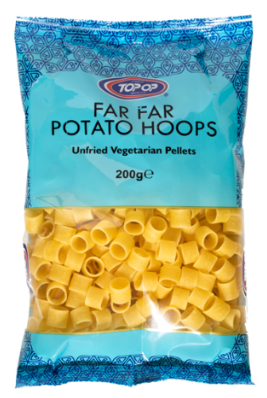 TOPOP FAR FAR POTATO HOOPS 200G