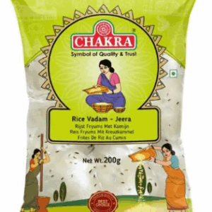 CHAKRA RICE VADAM JEERA 200 GR