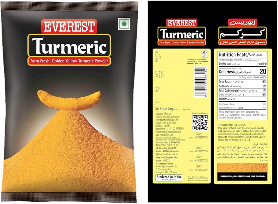 EVEREST TURMERIC POWDER 100 GR