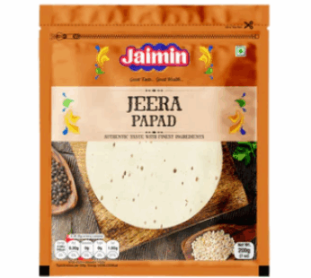 JAIMIN JEERA PAPAD 200 GR