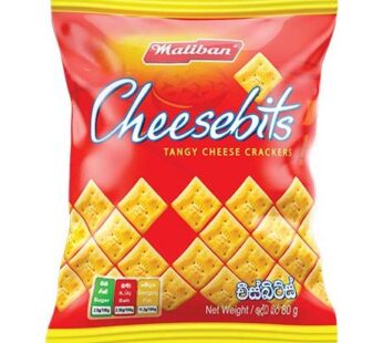 MALIBAN Cheese Bits Crackers 80 GR
