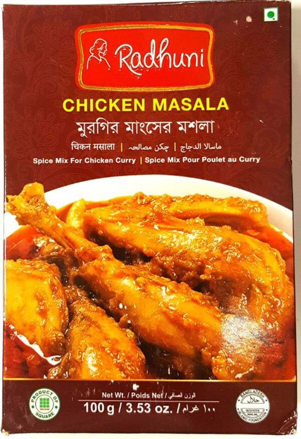 RADHUNI CHICKEN MASALA 100G