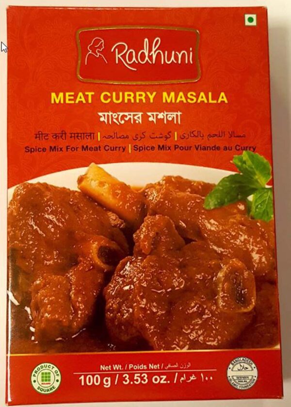 RADHUNI MEAT CURRY MASALA 100 GR