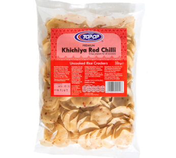 TOPOP RICE PAPDI RED CHILLY 200 GR