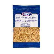 TOP OP YELLOW MUSTATRD SEEDS 100 GR
