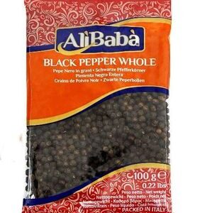 ALI BABA BLACK PEPPER WHOLE 100G