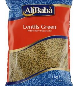 ALI BABA GREEN LENTILS 1KG