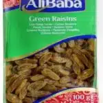 ALI BABA GREEN RAISINS 100 GR