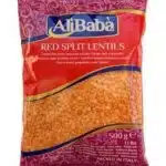 ALI BABA RED LENTILS 500G