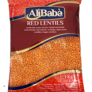 ALI BABA RED LENTILS FOOTBALL 1KG