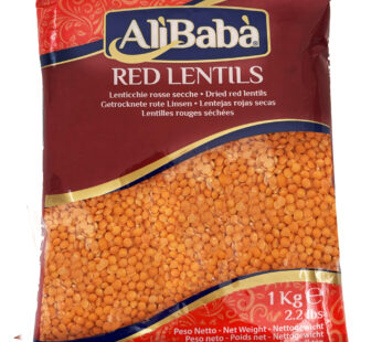 ALI BABA RED LENTILS FOOTBALL 1KG