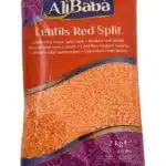 ALI BABA RED SPLIT LENTILS 2KG