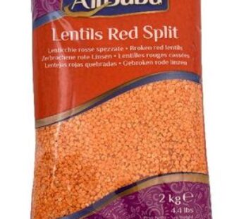 ALI BABA RED SPLIT LENTILS 2KG