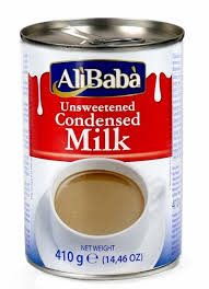 ALI BABA UNSWEETENED CONDENSED MILK 410G