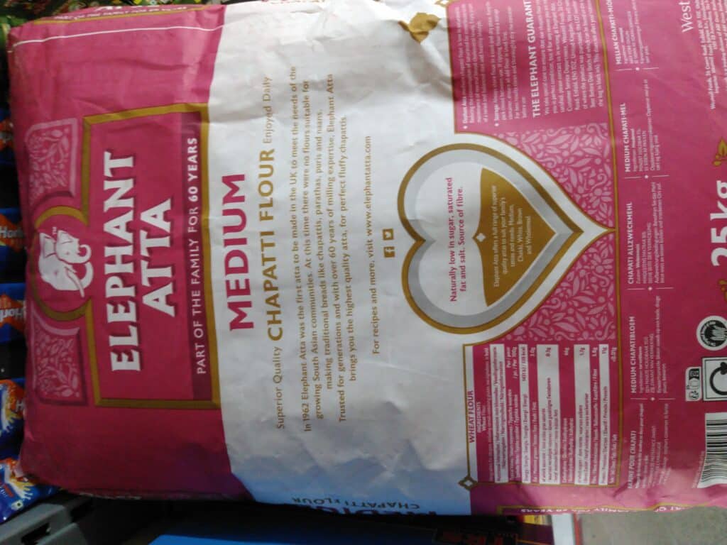 Atta Rajpot ELEPHANT MEDIUM ATTA 25 KG – Buy Online | Panjab Super Market
