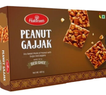 HALDIRAM  PEANUT GAJJAK 400G
