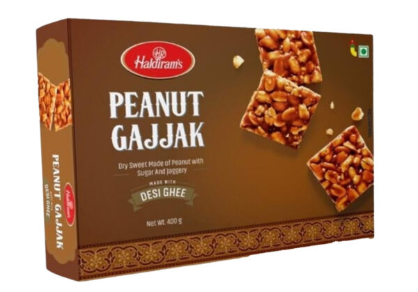 HALDIRAM PEANUT GAJJAK 400G