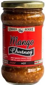LEKKER BEKKIE MANGO CHUTNEY 290 ML