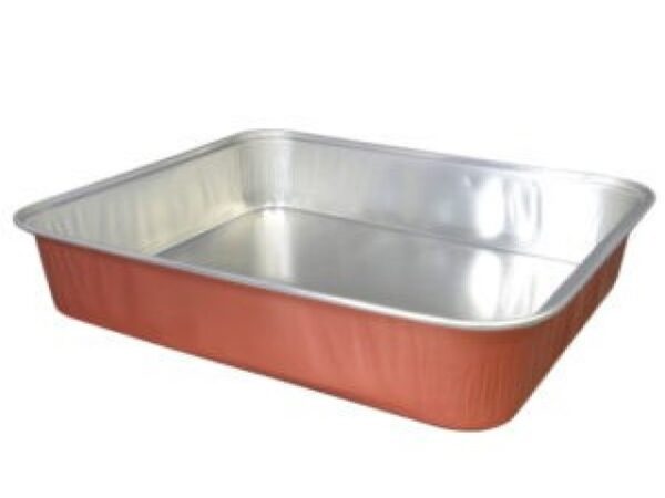 ALUMINIUM BAKKEN GOUD 32X25CM