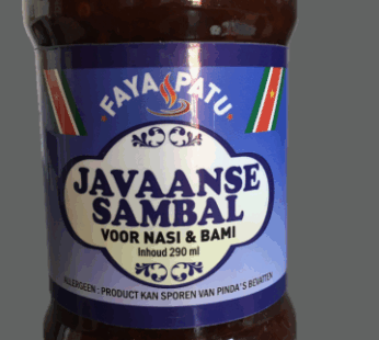 FAYA PATU JAVAANSE SAMBAL 290 ML