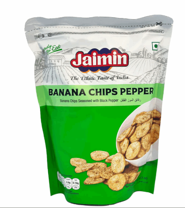 JAIMIN BANANA CHIPS PEPPER 175 G
