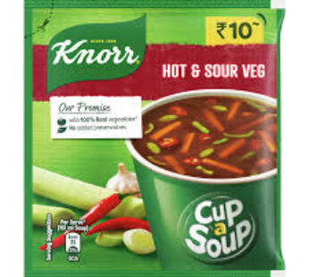 KNORR HOT & SOUR VEG SOEP 10.5 G