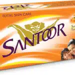 SANTOOR SANDAL &TURMERIC SOAP ORANGE 150 GR