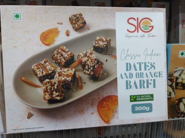 SIG Date & Orange Barfi 300G