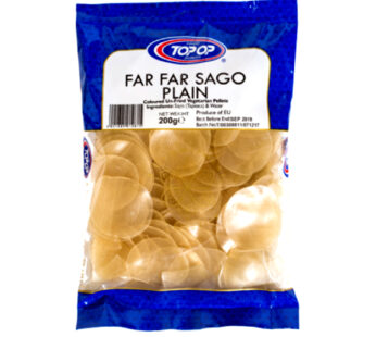 TOPOP FAR FAR TAPIOCA SAGO PLAIN 200G