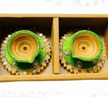 2PC PLATE DIYA 4 INCH FD-63